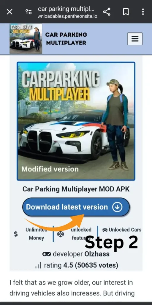 car parking multiplayer mod apk